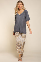 Load image into Gallery viewer, Studded Strappy Back Waffle Mixed Knit Top