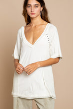 Load image into Gallery viewer, Studded Strappy Back Waffle Mixed Knit Top