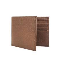 Load image into Gallery viewer, ClaudiaG Men's Leather Wallet - Chocolate