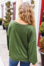 Load image into Gallery viewer, Be Merry Forest Green Nutcracker Sequin Hacci Top