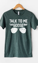 Load image into Gallery viewer, Talk to Me Goose White Ink Graphic Tee