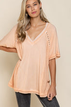 Load image into Gallery viewer, Studded Strappy Back Waffle Mixed Knit Top