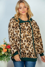 Load image into Gallery viewer, Long Sleeve Animal Print Knit Top