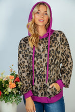 Load image into Gallery viewer, Long Sleeve Animal Print Knit Top