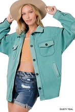 Load image into Gallery viewer, OVERSIZED BASIC FLEECE SHACKET