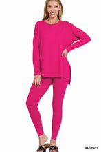 Load image into Gallery viewer, Brushed DTY Microfiber Loungewear Set