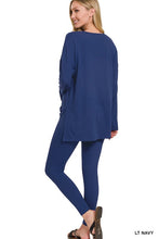Load image into Gallery viewer, Brushed DTY Microfiber Loungewear Set