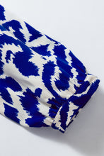 Load image into Gallery viewer, Black Western Abstract Geometric Printed Maxi Dress