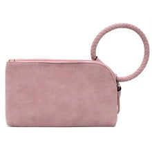 Load image into Gallery viewer, Straw Cuff Handle Tassel Wristlet Clutch