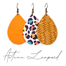 Load image into Gallery viewer, 2&quot; Autumn Leopard Mini Collection -Earrings