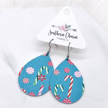 Load image into Gallery viewer, 2&quot; Candy Cane Lane Mini Collection -Earrings
