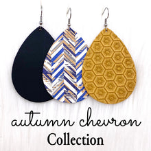 Load image into Gallery viewer, 2.5&quot; Autumn Chevron Mini Collection -Earrings