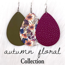 Load image into Gallery viewer, 2.5&quot; Autumn Floral Mini Collection -Earrings