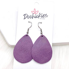 Load image into Gallery viewer, 1.5&quot; Ditsy Flowers Mini Collection (Leather) -Earrings