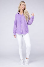 Load image into Gallery viewer, Washed Double Gauze Button Down Shirt