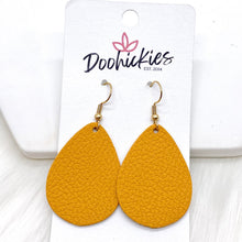 Load image into Gallery viewer, 1.5&quot; Fall Fling Mini Collection -Fall Leather Earrings