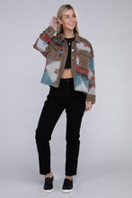 Load image into Gallery viewer, Aztec Print Corduroy Jacket