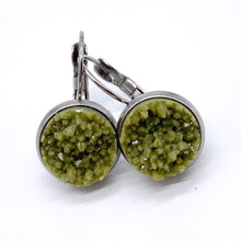 Load image into Gallery viewer, Autumn Round Dangles -Fall Earrings