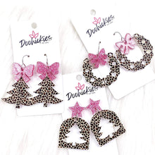 Load image into Gallery viewer, Christmas Leopard Collection -Christmas Earrings
