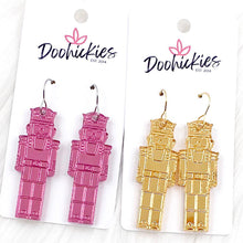Load image into Gallery viewer, 2&quot; Nutcracker Acrylics -Christmas Earrings
