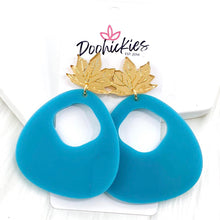 Load image into Gallery viewer, 3&quot; Fall Leaf Carmens -Fall Acrylic Earrings