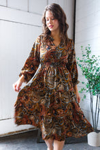 Load image into Gallery viewer, Golden Hour Glamorous Smocked Maxi Dress