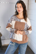 Load image into Gallery viewer, Wild Stitches Taupe Cable Knit Sweater