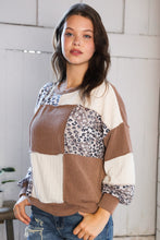 Load image into Gallery viewer, Wild Stitches Taupe Cable Knit Sweater
