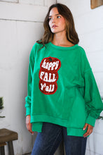 Load image into Gallery viewer, &#39;Happy Fall Y&#39;all&#39; Kelly Green Sweater