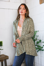 Load image into Gallery viewer, Prowl Around Peplum Open Cardigan