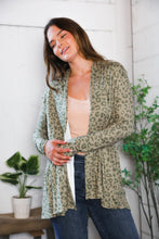 Load image into Gallery viewer, Prowl Around Peplum Open Cardigan