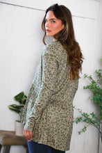 Load image into Gallery viewer, Prowl Around Peplum Open Cardigan