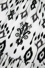 Load image into Gallery viewer, Black Western Abstract Geometric Printed Maxi Dress