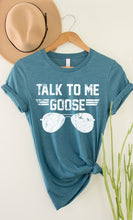 Load image into Gallery viewer, Talk to Me Goose White Ink Graphic Tee