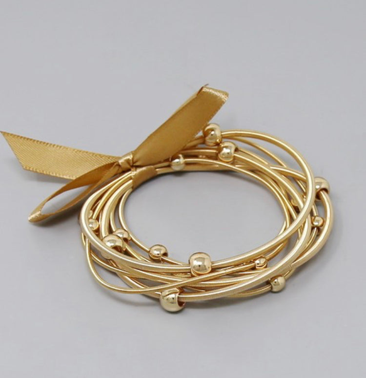 Guitar String Bracelet Stack