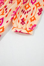 Load image into Gallery viewer, Black Western Abstract Geometric Printed Maxi Dress