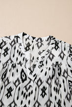 Load image into Gallery viewer, Black Western Abstract Geometric Printed Maxi Dress