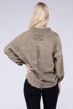Load image into Gallery viewer, Washed Double Gauze Button Down Shirt