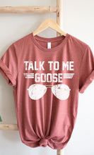 Load image into Gallery viewer, Talk to Me Goose White Ink Graphic Tee