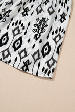 Load image into Gallery viewer, Black Western Abstract Geometric Printed Maxi Dress