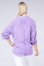 Load image into Gallery viewer, Washed Double Gauze Button Down Shirt