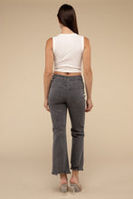 Load image into Gallery viewer, Acid Washed High Waist Distressed Straight Pants