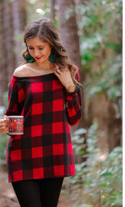 Bentley Buffalo Plaid Top