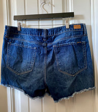 Load image into Gallery viewer, Seven Distressed Denim Shorts - Size 14