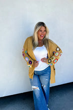 Load image into Gallery viewer, PREORDER- CROCHET SLEEVE CARDIGAN      ** ETA 9/24**