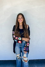 Load image into Gallery viewer, PREORDER- CROCHET SLEEVE CARDIGAN      ** ETA 9/24**