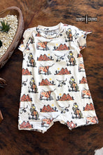 Load image into Gallery viewer, West Texas Short Onesie