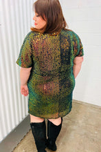 Load image into Gallery viewer, A Night To Remember Black Effervescence Sequin V Neck Dress