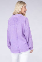 Load image into Gallery viewer, Washed Double Gauze Button Down Shirt