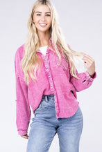 Load image into Gallery viewer, Washed Double Gauze Button Down Shirt